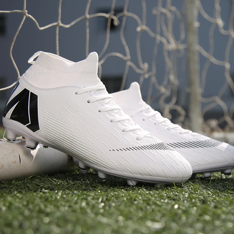 Men's Soccer Cleats High Ankle Football Shoes H645bfbca95f74e33a2bb8486b8b8c986J.jpg - Men's Soccer Cleats High Ankle Football Shoes