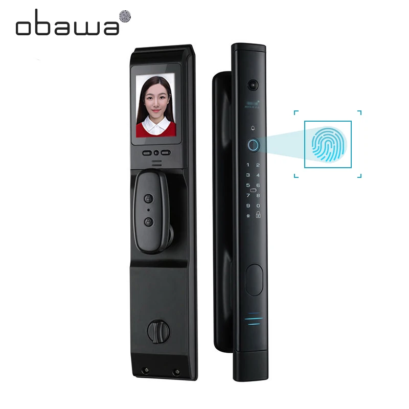 Obawa Intelligent Fingerprint Door Lock Security Electronic Door Lock Smart WiFi Bluetooth with Digital Code IC Card Keyless
Obawa Intelligent Fingerprint Door Lock Security Electronic Door Lock Smart WiFi Bluetooth with Digital Code IC Card Keyless