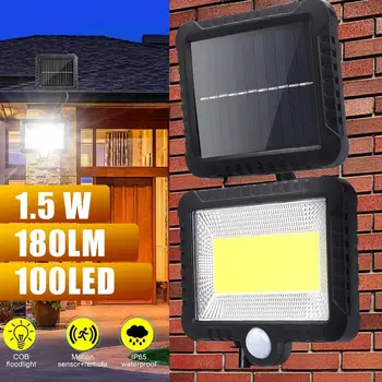 Spotlight Motion Sensor COB Solar Powered Wall Lamp Security Night Light PIR Garden Bright Wall Light Energy Saving Outdoor
Spotlight Motion Sensor COB Solar Powered Wall Lamp Security Night Light PIR Garden Bright Wall Light Energy Saving Outdoor