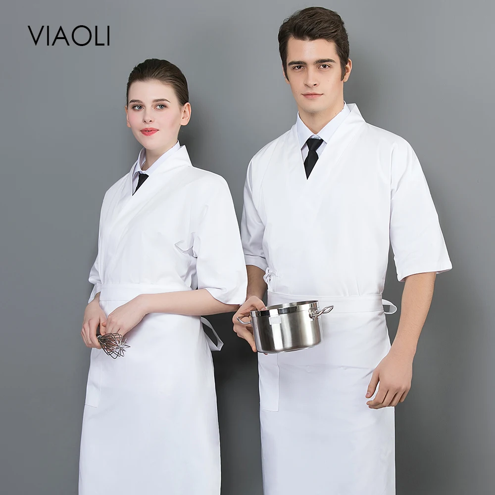 Unisex Food Service cooker shirt short sleeved Restaurant hotel Kitchen chef Uniform Japanese-style Chef Jacket sushi uniform
Unisex Food Service cooker shirt short sleeved Restaurant hotel Kitchen chef Uniform Japanese-style Chef Jacket sushi uniform