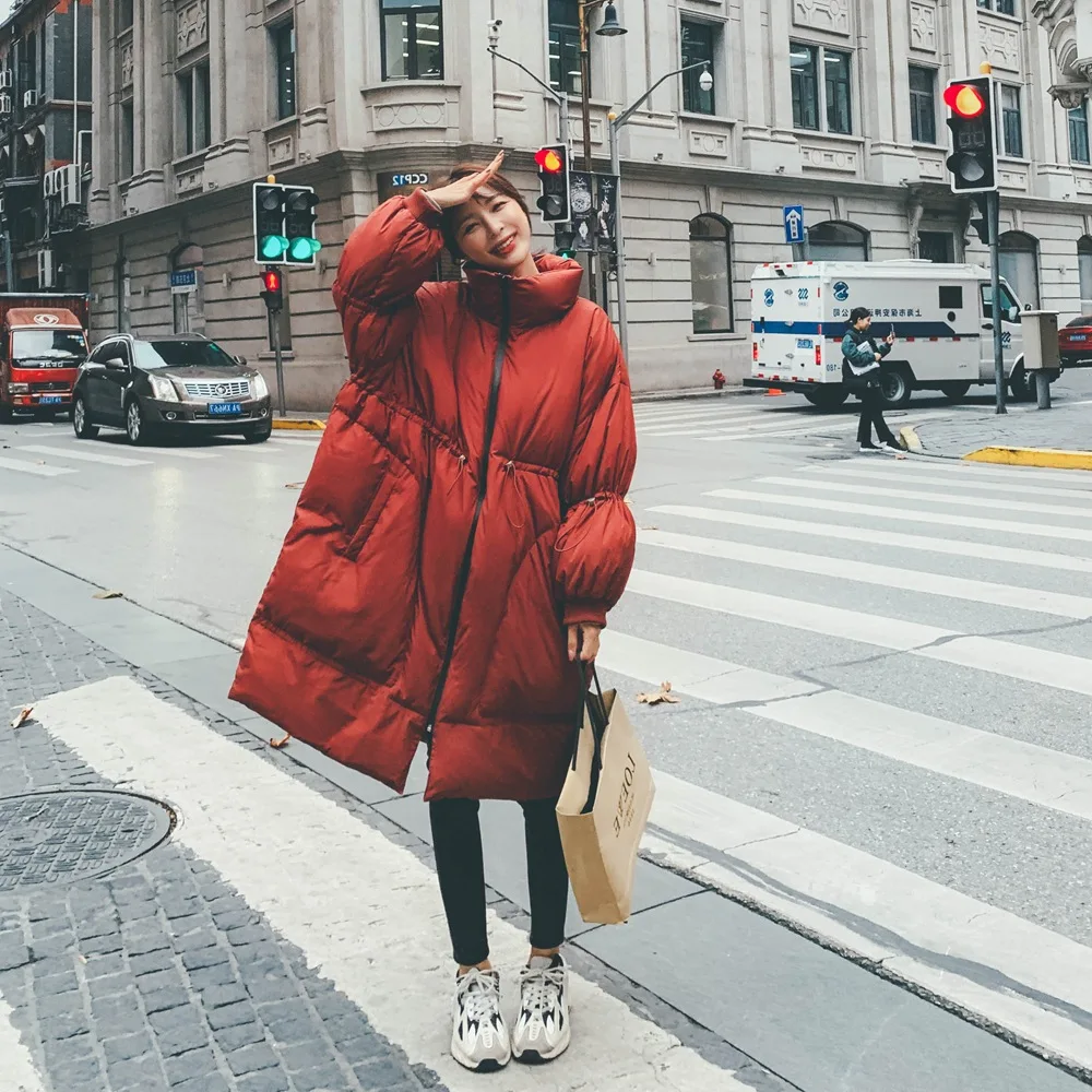 Photo Shoot Sense of Design Drawstring Mid-length Loose Cotton Coat 2019 Winter New Style Retro Laziness-Style Cotton Overcoat W
Photo Shoot Sense of Design Drawstring Mid-length Loose Cotton Coat 2019 Winter New Style Retro Laziness-Style Cotton Overcoat W