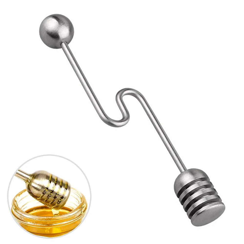 Stainless Steel Honey Dipper Spoon Bar.Kitchen Accessories Spiral Mixing Stick.Tea Coffee Biscuits.Lightweight and Easy to Clean
Stainless Steel Honey Dipper Spoon Bar.Kitchen Accessories Spiral Mixing Stick.Tea Coffee Biscuits.Lightweight and Easy to Clean