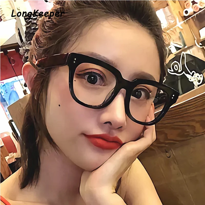 LongKeeper Brand Unisex Oval Glasses Frame Women Men Optical Spectacle Frame Clear Lens Reading Eyeglasses Frame Rivet Glasses
LongKeeper Brand Unisex Oval Glasses Frame Women Men Optical Spectacle Frame Clear Lens Reading Eyeglasses Frame Rivet Glasses