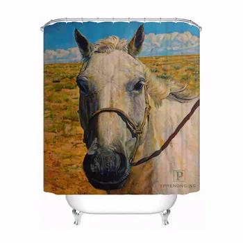 Custom Horse Retro Cartoon Shower Bath Curtain Mildewproof Waterproof Polyester Various Sizes#0421-21-38 
Custom Horse Retro Cartoon Shower Bath Curtain Mildewproof Waterproof Polyester Various Sizes#0421-21-38