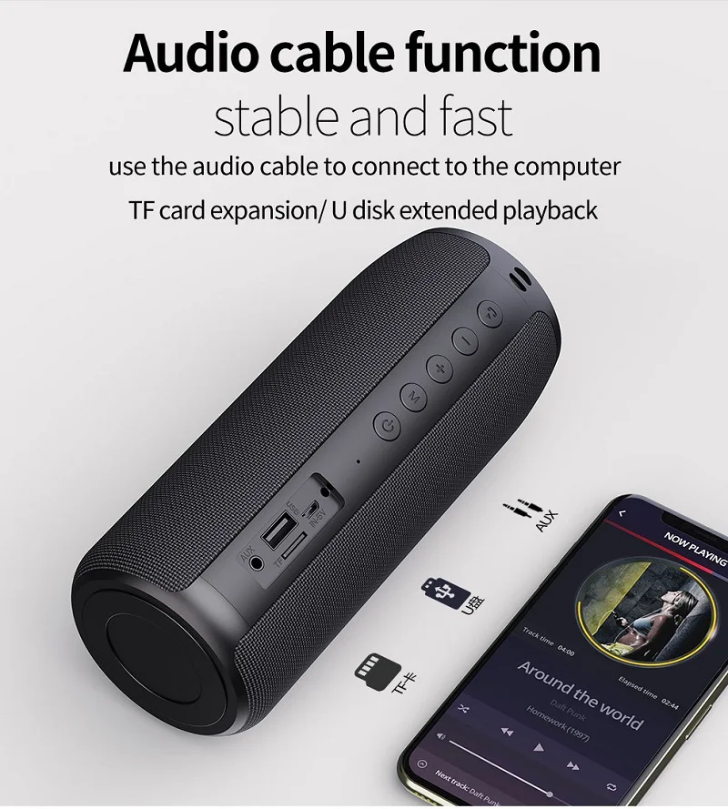 ZEALOT S51 For Bluetooth Wireless Computer Speakers Column Large Music Center Subwoofer Portable Outdoor Powerful Loud speakers ZEALOT S51 For Bluetooth Wireless Computer Speakers Column Large Music Center Subwoofer Portable Outdoor Powerful Loud speakers