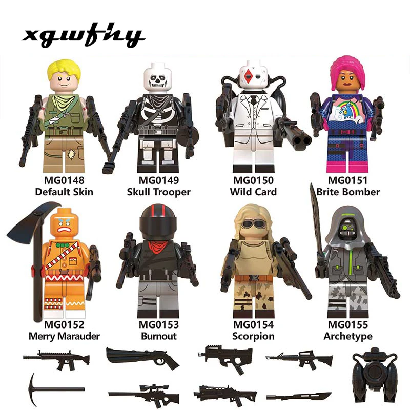 16 models Battle Royale Warriors Fortress Night Game Character Action Building Blocks Toys For Children Birthday Gifts JM113
16 models Battle Royale Warriors Fortress Night Game Character Action Building Blocks Toys For Children Birthday Gifts JM113