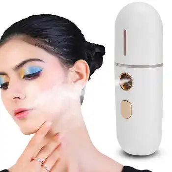 12ml Face Mist Sprayer Moisturizing Portable Face Humidifier USB Charging Nano Face Steamer Skin Face Care Tool
12ml Face Mist Sprayer Moisturizing Portable Face Humidifier USB Charging Nano Face Steamer Skin Face Care Tool