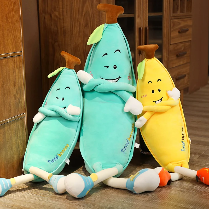Cartoon Sports Big Banana Long Pillow Cross Stitch Doll Plush Toy Soft Cushion Kids Birthday Gift Home Decoration 80-110cm
Cartoon Sports Big Banana Long Pillow Cross Stitch Doll Plush Toy Soft Cushion Kids Birthday Gift Home Decoration 80-110cm
