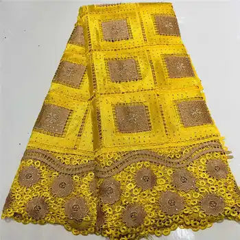 Factory offers 2020latest high quality African Guipure cord Lace with heavy stones Fabric For Wedding Dresses gold
Factory offers 2020latest high quality African Guipure cord Lace with heavy stones Fabric For Wedding Dresses gold