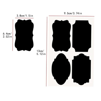 36 Pcs Chalk Pen Chalkboard Sticker Bottle Labels Black Marker Jar Wall Cup Can
36 Pcs Chalk Pen Chalkboard Sticker Bottle Labels Black Marker Jar Wall Cup Can