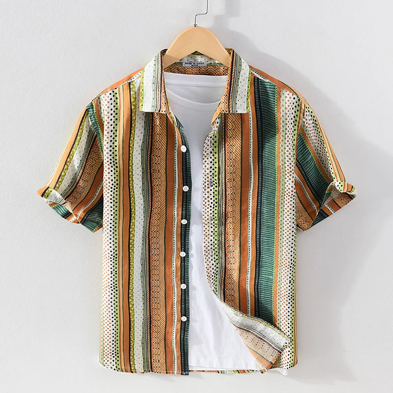 100% Linen new summer short-sleeved casual brand shirt men fashion comfortable shirts for men tops mens clothes camisa chemise
100% Linen new summer short-sleeved casual brand shirt men fashion comfortable shirts for men tops mens clothes camisa chemise