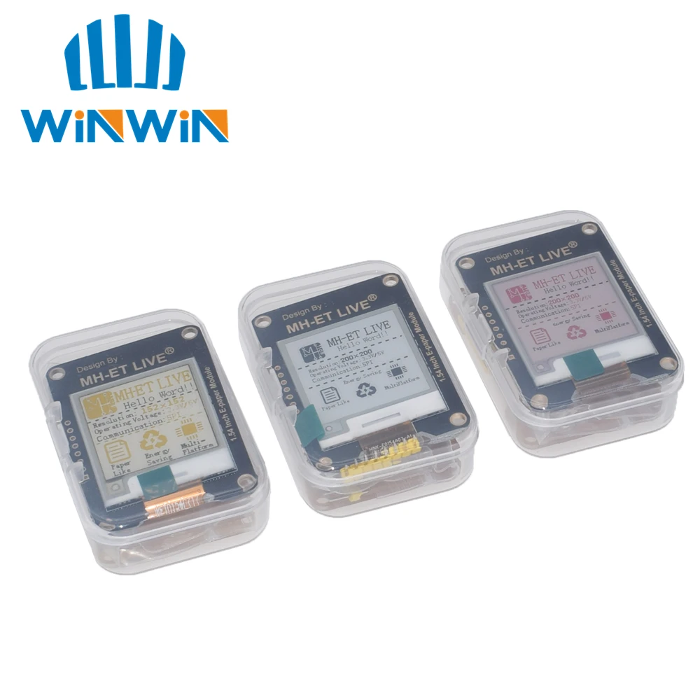 1.54 Inch Epaper Module E-paper E-Ink EInk Display Screen SPI Support Global/Part For Arduino STM raspberry pi ESP32
1.54 Inch Epaper Module E-paper E-Ink EInk Display Screen SPI Support Global/Part For Arduino STM raspberry pi ESP32