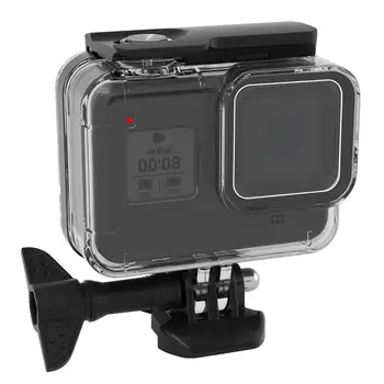 60m Waterproof Housing Shell Protective Cover for HERO 8 Black Hard Protective Case Support Touch Screen Cameras Accessories
60m Waterproof Housing Shell Protective Cover for HERO 8 Black Hard Protective Case Support Touch Screen Cameras Accessories