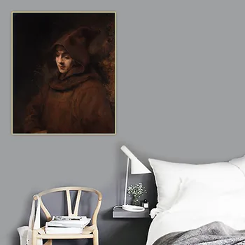 Citon《Rembrandt’s Son Titus in a Monk’s Habit》Rembrandt Canvas Oil Painting Art Picture Wall Background Decor Home Decoration 
Citon《Rembrandt’s Son Titus in a Monk’s Habit》Rembrandt Canvas Oil Painting Art Picture Wall Background Decor Home Decoration