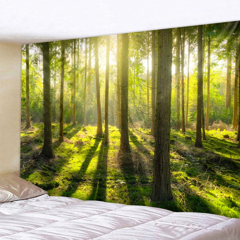 Natural Forest Tapestry Elegant Mandala Tapestry Wall Hanging Psychedelic Trees Boho Hippie Wall Covering Have a Good Day
Natural Forest Tapestry Elegant Mandala Tapestry Wall Hanging Psychedelic Trees Boho Hippie Wall Covering Have a Good Day