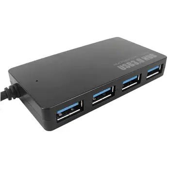 4 Port USB HUB High Speed USB3.0 Adapter Cable for Multi-device Computer Laptop Indicator Light USB Hub for Windows XP / Vista
4 Port USB HUB High Speed USB3.0 Adapter Cable for Multi-device Computer Laptop Indicator Light USB Hub for Windows XP / Vista