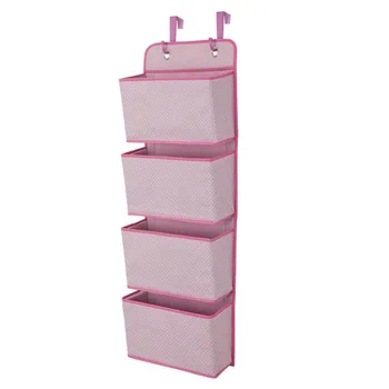 4 Pockets Door Wall Hanging Storage Bags Non-woven Closet Sundries Home Decor Hanging Organizer With Hook Liner Pads 66CY 
4 Pockets Door Wall Hanging Storage Bags Non-woven Closet Sundries Home Decor Hanging Organizer With Hook Liner Pads 66CY