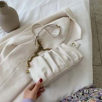 Folds PU Leather Crossbody Bags For Women 2020 Solid Color Simple Lady Shoulder Handbags Female Travel Summer Cross Body Bag
Folds PU Leather Crossbody Bags For Women 2020 Solid Color Simple Lady Shoulder Handbags Female Travel Summer Cross Body Bag