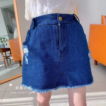 Children's 2020 summer new girls' denim all over skirt girls' thin casual solid color denim skirt
Children's 2020 summer new girls' denim all over skirt girls' thin casual solid color denim skirt