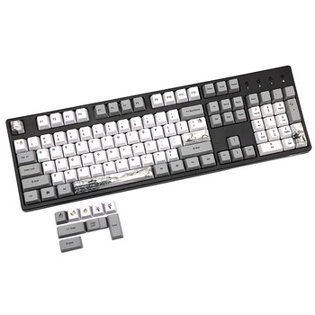 113 Key Ink Landscape Keycap OEM PBT 5-Surfaces Dye Mechanical Keyboard Keycap N0HC
113 Key Ink Landscape Keycap OEM PBT 5-Surfaces Dye Mechanical Keyboard Keycap N0HC
