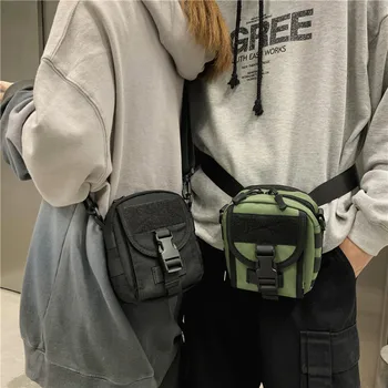 Ougger New Hip Hop Style Shoulder Bag Retro Street Cool Handsome Functional Bag Couple Mobile Phone Bag Student Shoulder Bag
Ougger New Hip Hop Style Shoulder Bag Retro Street Cool Handsome Functional Bag Couple Mobile Phone Bag Student Shoulder Bag
