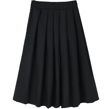 Solid Color Fashion Skirts Summer Elegant College Pleated Long Skirts Womens Ruffle Spodnice Damskie Women's Clothing YY50SW
Solid Color Fashion Skirts Summer Elegant College Pleated Long Skirts Womens Ruffle Spodnice Damskie Women's Clothing YY50SW