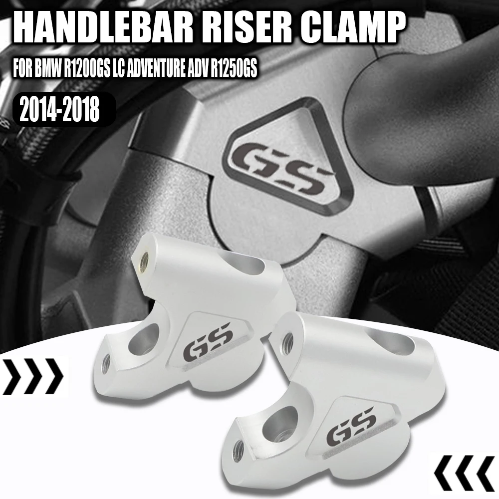 32mm Motorcycle Accessories Handlebar Riser Clamp Extension Adapter Mount For BMW R1200GS LC Adventure ADV R1250GS 2014-2018
32mm Motorcycle Accessories Handlebar Riser Clamp Extension Adapter Mount For BMW R1200GS LC Adventure ADV R1250GS 2014-2018