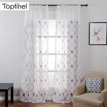 Topfinel Wave Pattern White Sheer Curtains Window Tulle Curtains for Living Room Bedroom Tulle for Kitchen Door Window Curtains
Topfinel Wave Pattern White Sheer Curtains Window Tulle Curtains for Living Room Bedroom Tulle for Kitchen Door Window Curtains