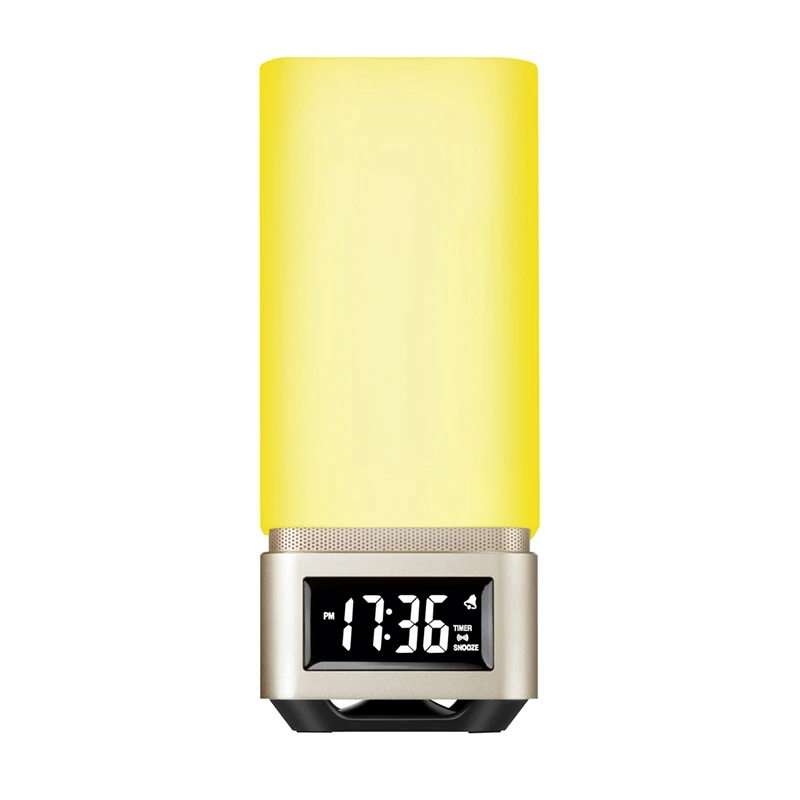A3 Colorful Light Bluetooth Speaker APP Control Atmosphere Light Night Light Creative LED Display Wake Up Light
A3 Colorful Light Bluetooth Speaker APP Control Atmosphere Light Night Light Creative LED Display Wake Up Light