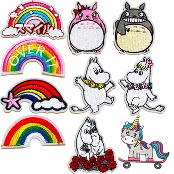 Hippopotamus Patches For Clothes Embroidery For Baby Dress Bag DIY Anime Totoro Badges Iron On Cartoon Rainbow Horse Applique 
Hippopotamus Patches For Clothes Embroidery For Baby Dress Bag DIY Anime Totoro Badges Iron On Cartoon Rainbow Horse Applique