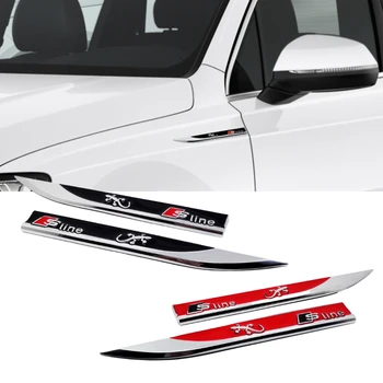 Car Fender Decal Stickers for Sline Badge A3 C7 S3 A7 Q5 A1 A4 B8 Q3 A5 B7 Q7 TT 80 S1 R8 A8 A6 B5 Q2 Auto Body Accessories
Car Fender Decal Stickers for Sline Badge A3 C7 S3 A7 Q5 A1 A4 B8 Q3 A5 B7 Q7 TT 80 S1 R8 A8 A6 B5 Q2 Auto Body Accessories