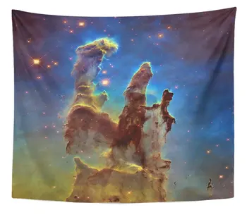 Deep Space Object Pillars of Creation in Eagle Nebula M16 The Constellation Tapestry Wall Hanging Polyester Fabric for Bedroom
Deep Space Object Pillars of Creation in Eagle Nebula M16 The Constellation Tapestry Wall Hanging Polyester Fabric for Bedroom