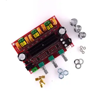 Digital Amplifier Board TPA3116D2 2.1 Digital Audio Power Amplifier Board DC 24V 80Wx2+100W Subwoofer
Digital Amplifier Board TPA3116D2 2.1 Digital Audio Power Amplifier Board DC 24V 80Wx2+100W Subwoofer