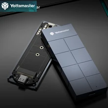 Yottamaster HC2 SSD Enclosure M.2 NVMe 20Gbps USB3.2 Gen 2X2 Up To 2057.9MB/s M-key B&M key 2 TB Max Type C M.2 ssd Enclosure
Yottamaster HC2 SSD Enclosure M.2 NVMe 20Gbps USB3.2 Gen 2X2 Up To 2057.9MB/s M-key B&M key 2 TB Max Type C M.2 ssd Enclosure