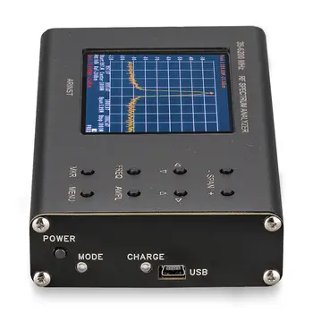 Portable RF Spectrum Analyzer Arinst Spectrum Explorer SSA-TG R2 with tracking generator 6.2 GHz
Portable RF Spectrum Analyzer Arinst Spectrum Explorer SSA-TG R2 with tracking generator 6.2 GHz