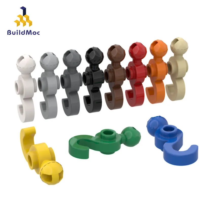 BuildMOC Compatible Assembles Particles 30395 with small ball hook Building Blocks Parts DIY Educational gift Toys | Игрушки и хобби
