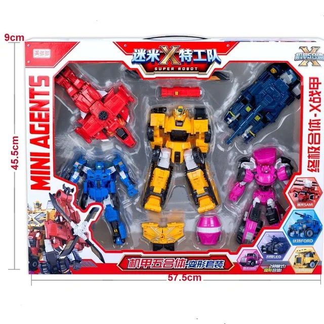 2021 New MiniForce Transformation Big Version Action Figure Toys Agent Toys X Volt Semey Air Force Toys For Boys Gifts Style 2
2021 New MiniForce Transformation Big Version Action Figure Toys Agent Toys X Volt Semey Air Force Toys For Boys Gifts Style 2