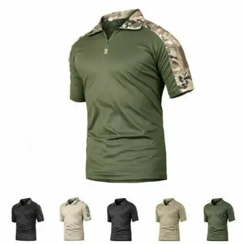 Mens Military Shirts Tactical Combat T-Shirt Army Quick Dry Hiking Casual Shirt Comfortable Fashion Simplicity Casual Hot Sale
Mens Military Shirts Tactical Combat T-Shirt Army Quick Dry Hiking Casual Shirt Comfortable Fashion Simplicity Casual Hot Sale