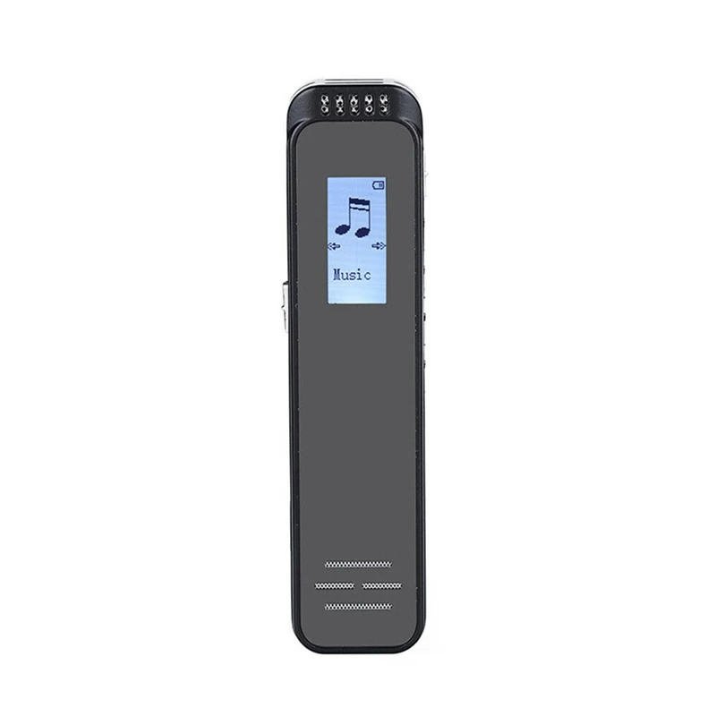 8GB Portable Digital Recorder Dual-Core Noise Reduction Player Voice Activated Timing Recording
8GB Portable Digital Recorder Dual-Core Noise Reduction Player Voice Activated Timing Recording