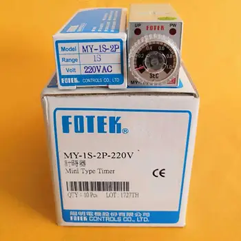 1PC MY-1S-2P-24VDC MY-1S-2P-220V MY-1S-4P-24VDC Fotek Mini Type ON Delay Timer 100% New Original
1PC MY-1S-2P-24VDC MY-1S-2P-220V MY-1S-4P-24VDC Fotek Mini Type ON Delay Timer 100% New Original