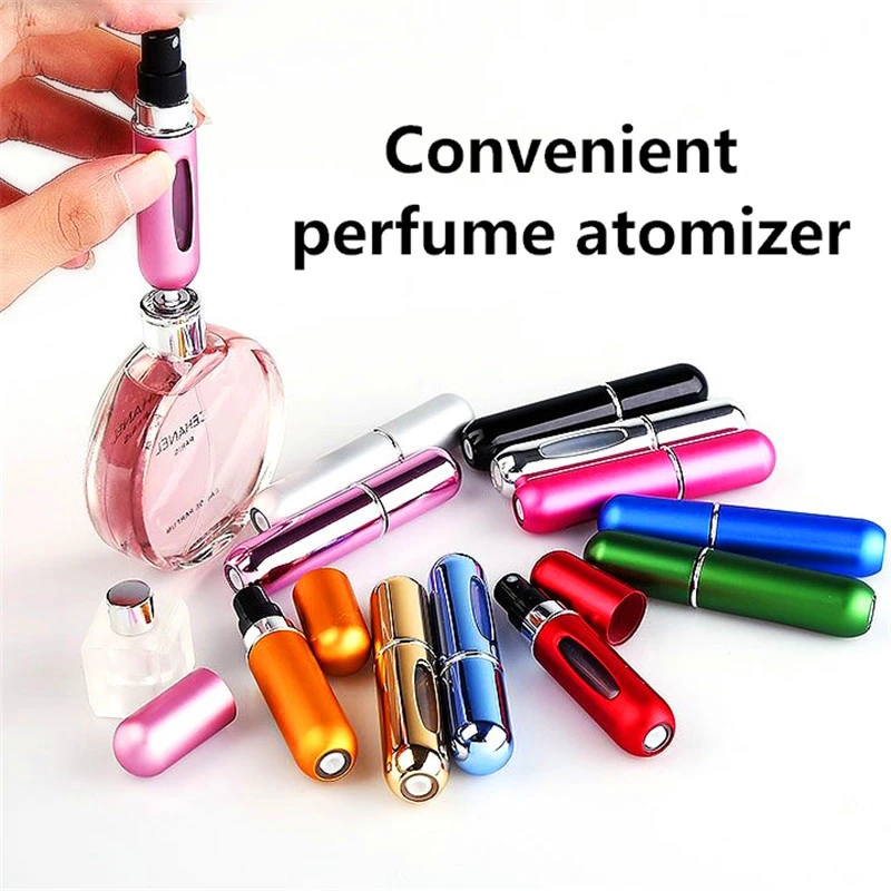 5ML Spray Bottle Perfume Atomizer Empty Cosmetic Containers Makeup Liquid Container Refillable atomizer perfume Travel container
5ML Spray Bottle Perfume Atomizer Empty Cosmetic Containers Makeup Liquid Container Refillable atomizer perfume Travel container