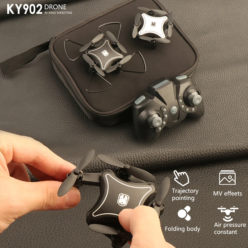 XKJ KY902 Mini Drone Quadcopter with 4K Camera HD Foldable Drones One-Key Return FPV Follow Me RC Helicopter Quadrocopter Toys
XKJ KY902 Mini Drone Quadcopter with 4K Camera HD Foldable Drones One-Key Return FPV Follow Me RC Helicopter Quadrocopter Toys