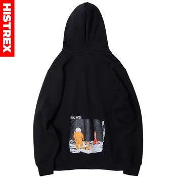 2019 Hip Hop Hoodie Sweatshirt Space Travel Print Men Harajuku Streetwear Pullover Hoodies Black Autumn Hooded Sweatshirt Cotton
2019 Hip Hop Hoodie Sweatshirt Space Travel Print Men Harajuku Streetwear Pullover Hoodies Black Autumn Hooded Sweatshirt Cotton