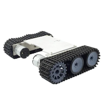 Aluminum Alloy Strong Motor Tank Car Chassis Track Crawler Kit for Arduino DIY Robot Science Educational Toy
Aluminum Alloy Strong Motor Tank Car Chassis Track Crawler Kit for Arduino DIY Robot Science Educational Toy