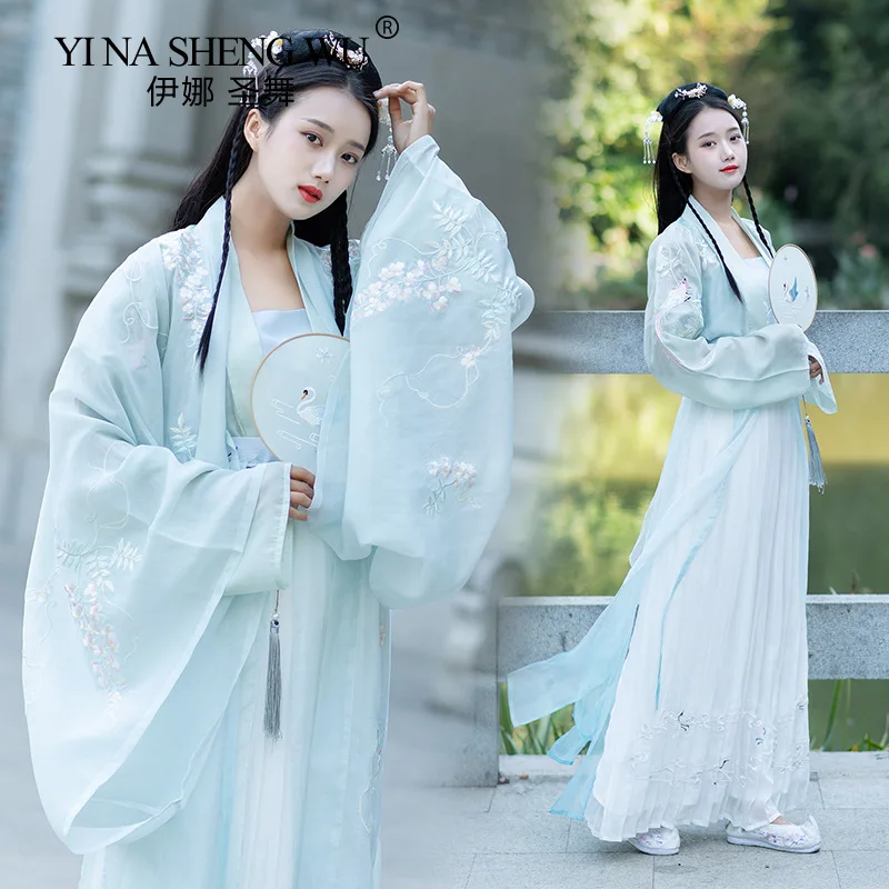 Ancient Traditional Chinese Dress Style Folk Dance Hanfu Costumes Cosplay Elegant Clothing Dynasty Princess Performance Clothes
Ancient Traditional Chinese Dress Style Folk Dance Hanfu Costumes Cosplay Elegant Clothing Dynasty Princess Performance Clothes