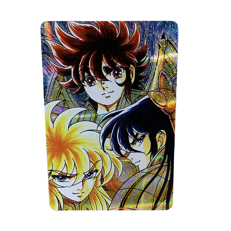 

8pcs/set Anime Saint Seiya Flash Cards THE LOST CANVAS Game Collection Cards Creative Gift New Hot