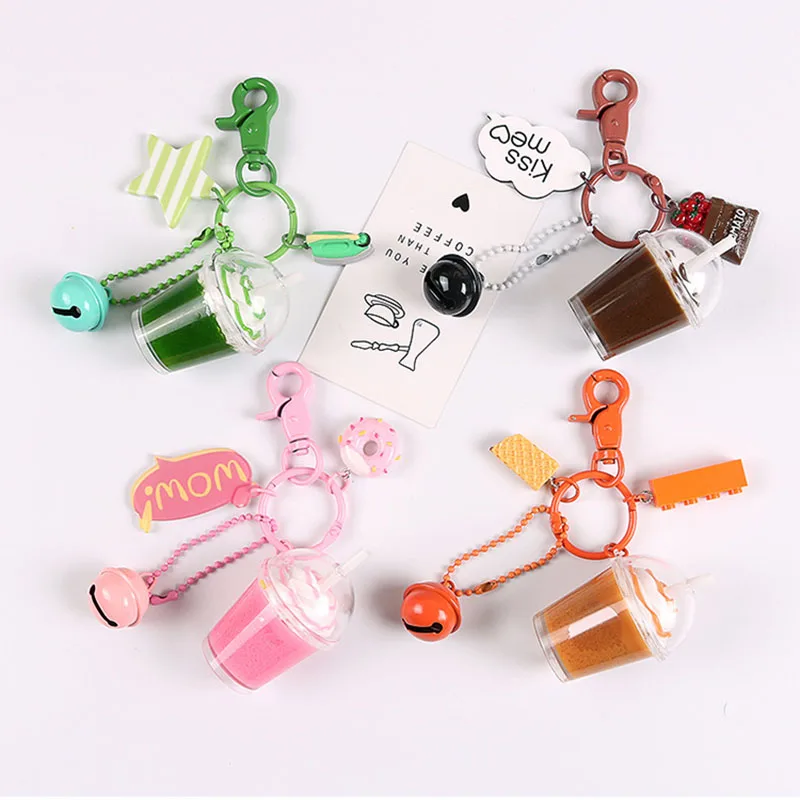 Creative Mini Drink Keychain Matcha Coffee Milk Tea Acrylic Keyring Jewelry Building Blocks Keyfob Jewelry Gift for Women Men
Creative Mini Drink Keychain Matcha Coffee Milk Tea Acrylic Keyring Jewelry Building Blocks Keyfob Jewelry Gift for Women Men