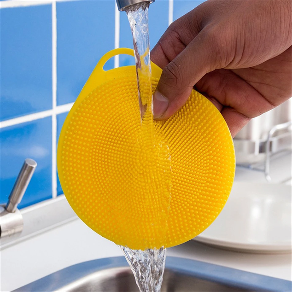 Nayachic Multifunction Silicone Dish Bowl Cleaning Brush Magic Scouring Pad Pot Pan Wash Brushes Kitchen Washing Tool
Nayachic Multifunction Silicone Dish Bowl Cleaning Brush Magic Scouring Pad Pot Pan Wash Brushes Kitchen Washing Tool