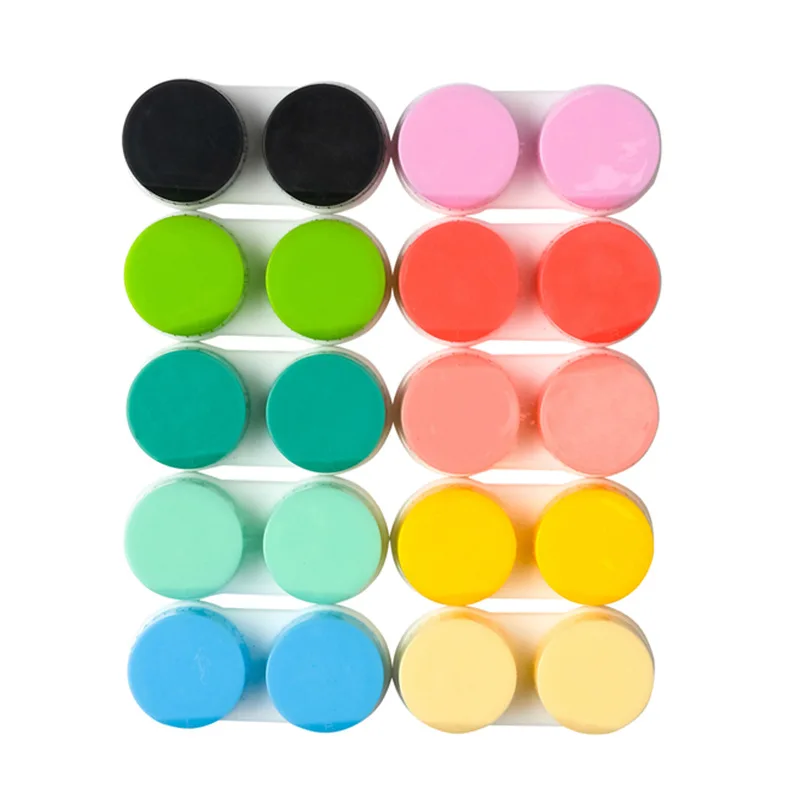 10Pcs Contact Lens L+R Cases Storage Holder Soaking Container Travel Eyewear Accessories Box For Lenses Wholesale Random Color 
10Pcs Contact Lens L+R Cases Storage Holder Soaking Container Travel Eyewear Accessories Box For Lenses Wholesale Random Color