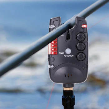 6 LED Fishing Bite Alarm Indicator Adjustable Tone Volume Sensitivity Sound Alert Carp Fishing Tackle Accessories 120x55x40mm
6 LED Fishing Bite Alarm Indicator Adjustable Tone Volume Sensitivity Sound Alert Carp Fishing Tackle Accessories 120x55x40mm